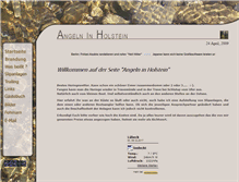Tablet Screenshot of angeln-in-holstein.de